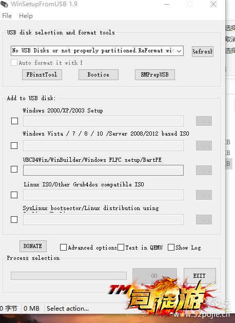 WinSetupFromUSB-1-9U盘刻录工具，可同时刻录windows 7 8 10 xp Linux50 / 作者:admin / 帖子ID:1778